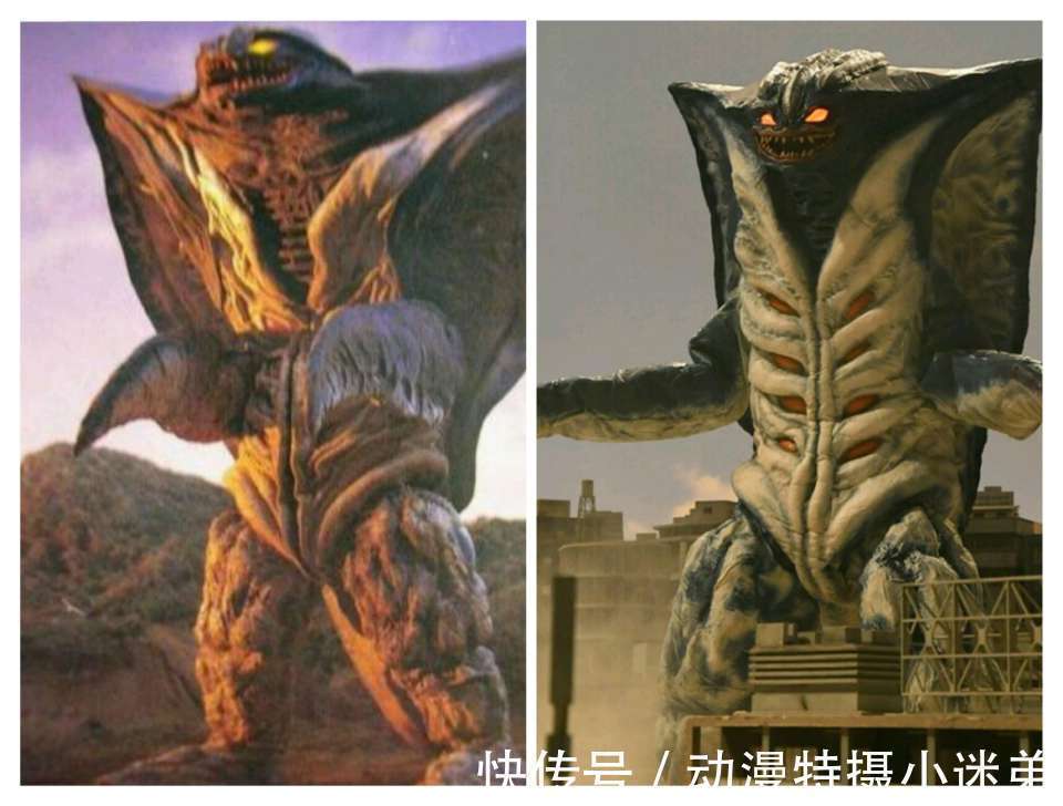 哥尔赞|特利迦和迪迦里面的怪兽对比,还真是有点相似,这算不算是致敬?