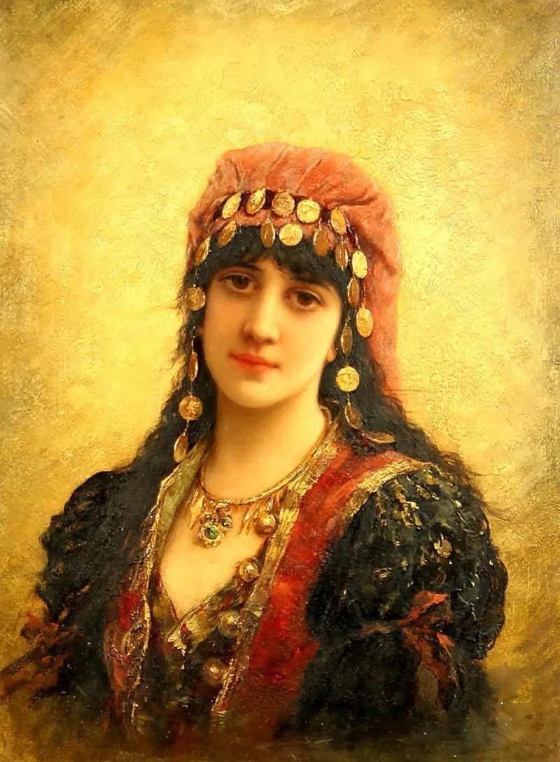 女性&埃米尔油画里的女性,无以名状之美!