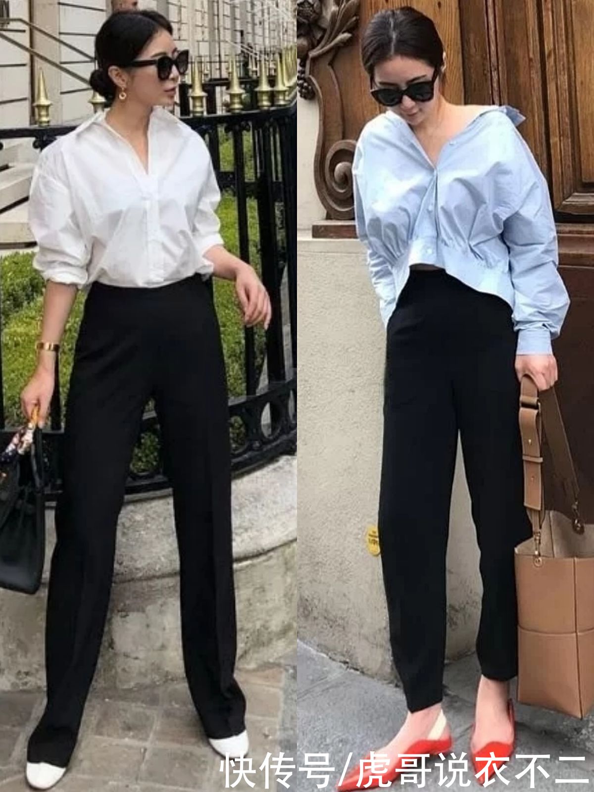 大长腿|女人无论多大年纪，裤装都要选“高腰裤”，才能优雅时尚显腿长