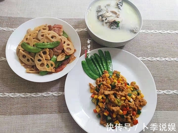 香菇炒青菜|晒三人七天午餐，每天荤素搭配，简单家常菜味美下饭，吃得香