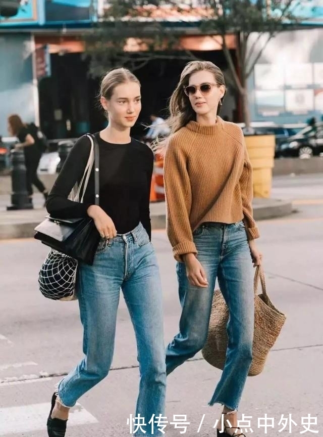 开春百搭又时髦的组合，怎么少得了毛衣+裤装！