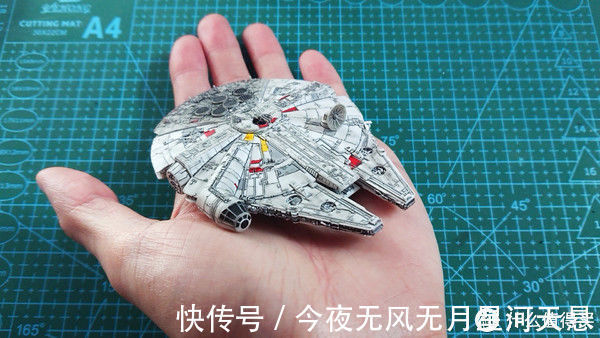渗线|模型手办 篇七:『一杯咖啡钱的快乐』28元的超精细千年隼,细节爆炸