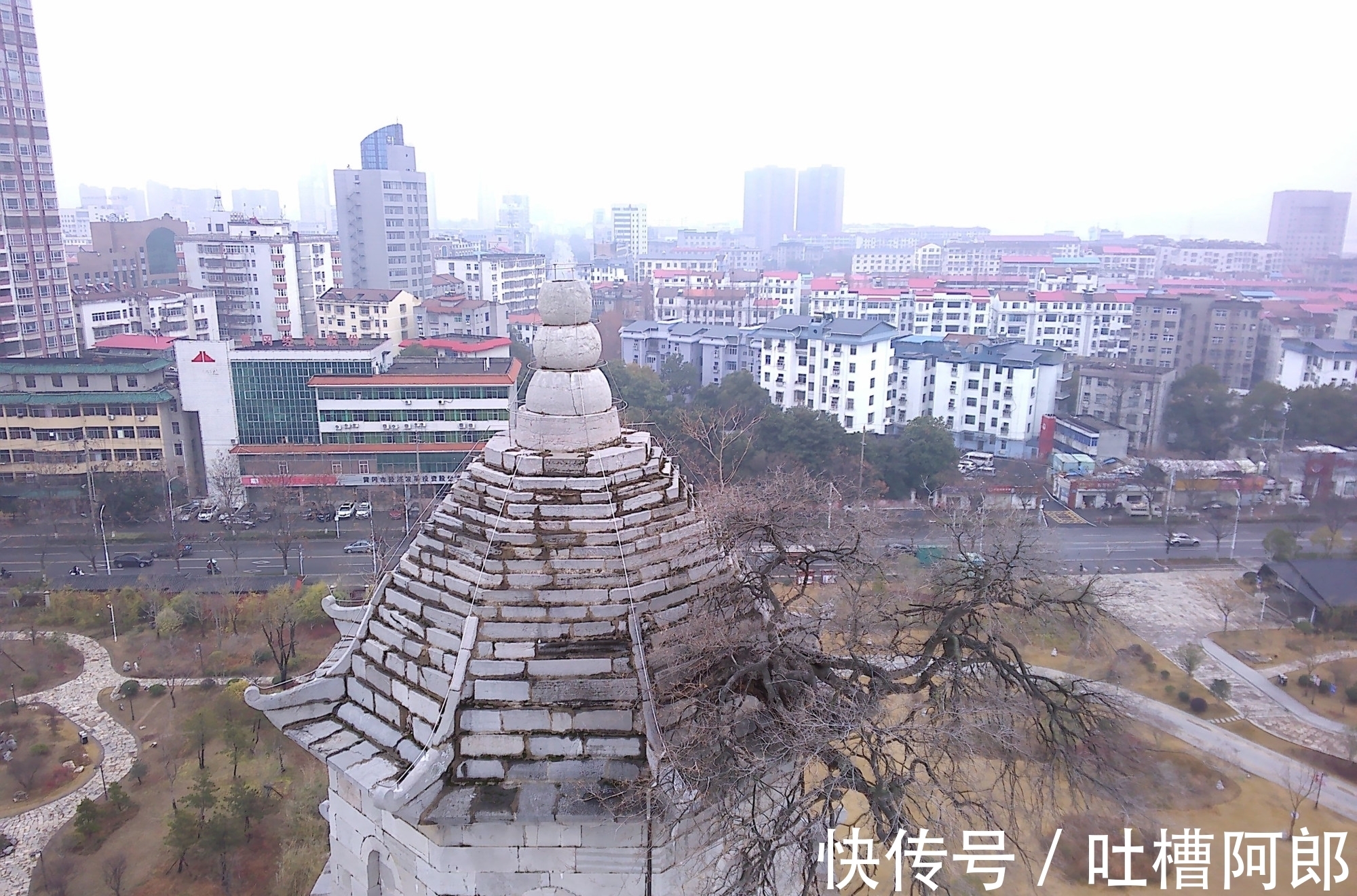 韩琦@参观黄州安国寺景区