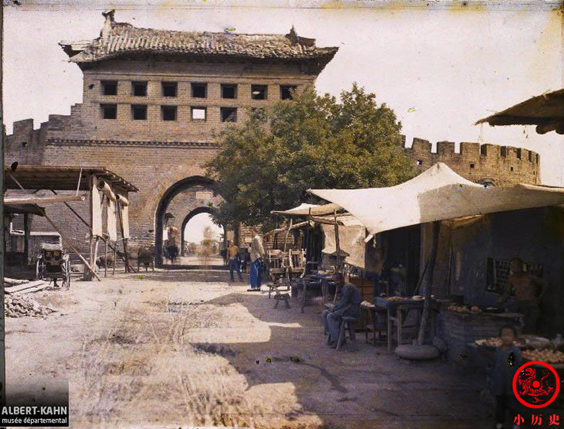 南苑航空学校|彩色老照片：1912-1913年的中国北方社会图景，处处破旧落后