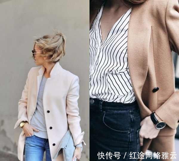 属性|米色外套:女性衣橱的优雅属性,米色与其他冷色调和暖色调相结合