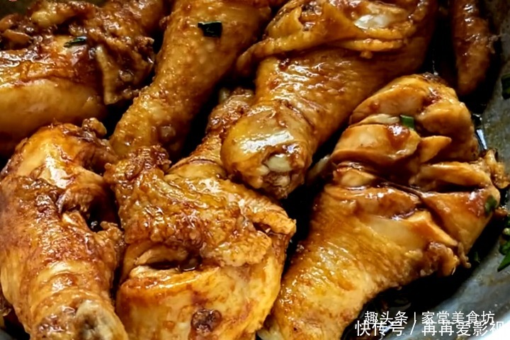 把鸡腿|鸡腿此做法好,鸡肉完整又软嫩,咸香又入味,比买的好吃百倍