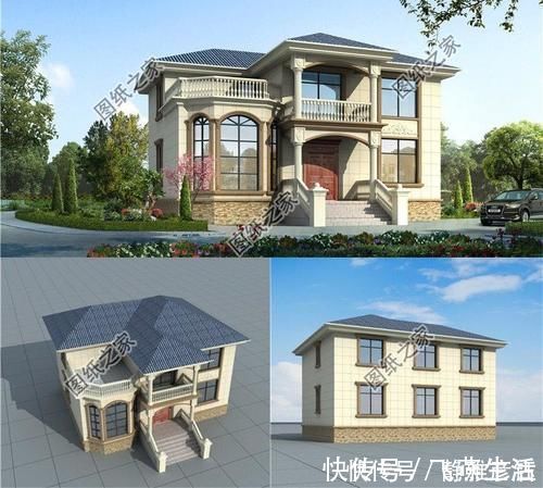 全家|高档农村二层别墅,时尚轻奢范,给全家人争光