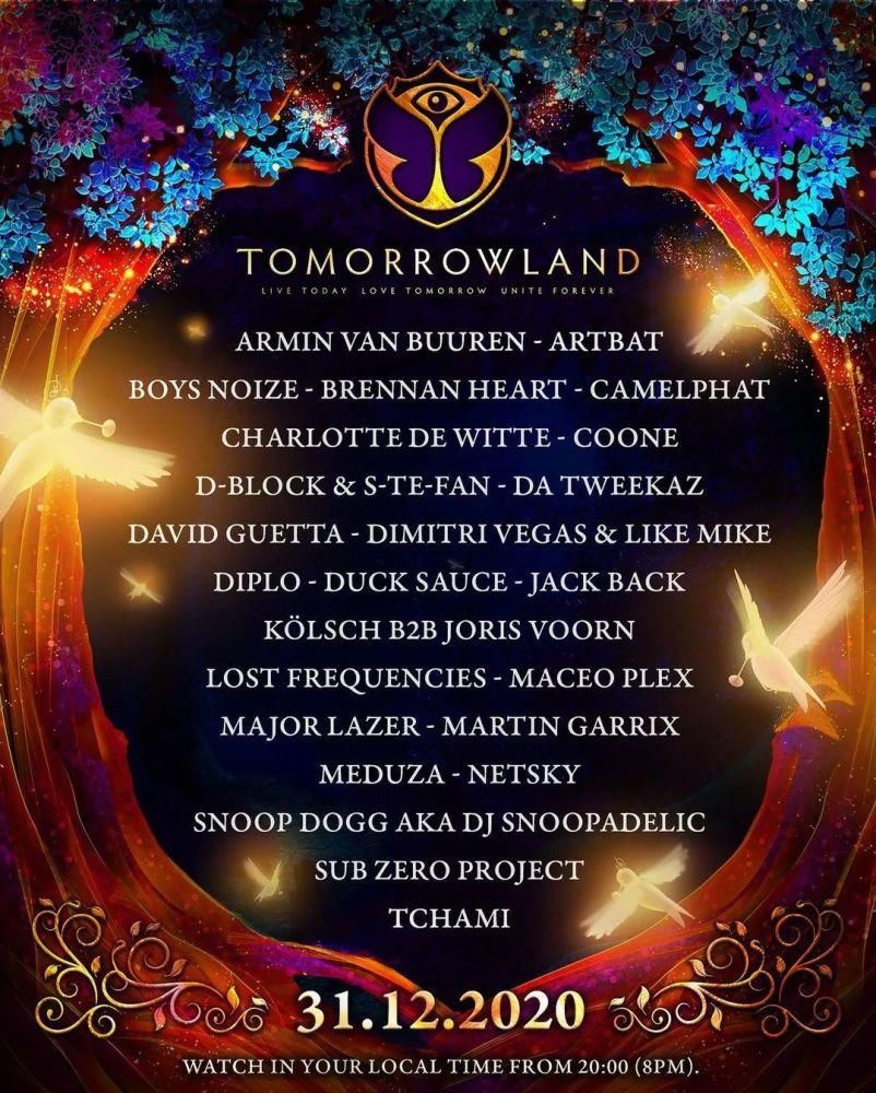  发行|定好闹钟 Tomorrowland跨年电音节或成“未发行ID展览”