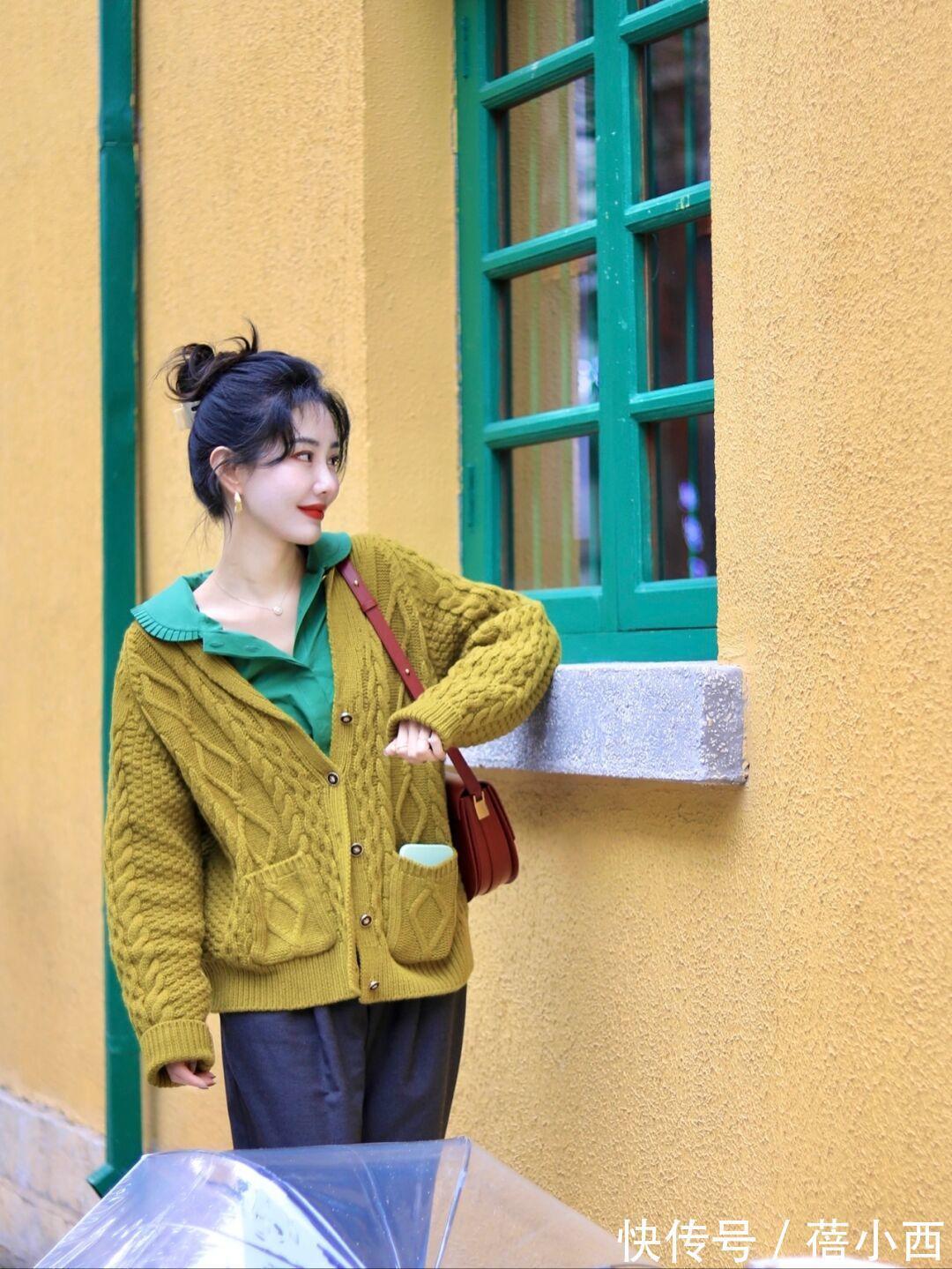 毛衣 新年穿“毛衣”才洋气,单穿叠穿都好看,让你演绎不费劲的高级