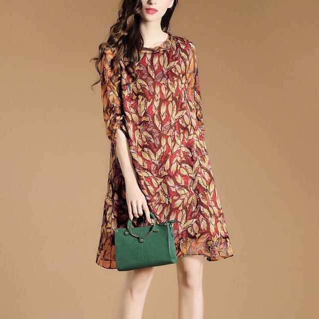 大长腿 唯美连衣裙,手感细腻爽滑,修身显瘦,时尚尽显独特女性魅力