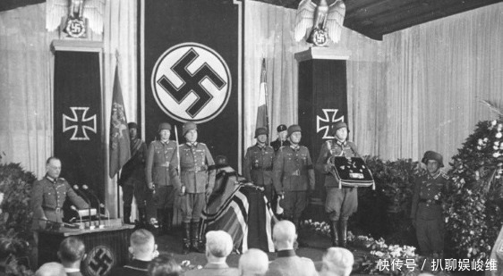 希特勒|隆美尔元帅葬礼:被希特勒逼迫服毒自杀,享受国葬,墓地寒酸简陋