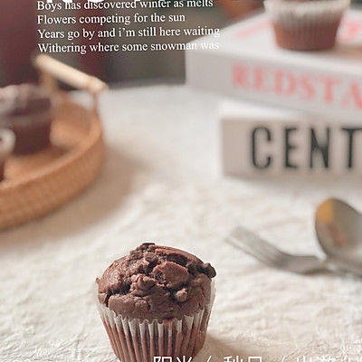 搅一搅1分钟快手做巧克力麦芬蛋糕