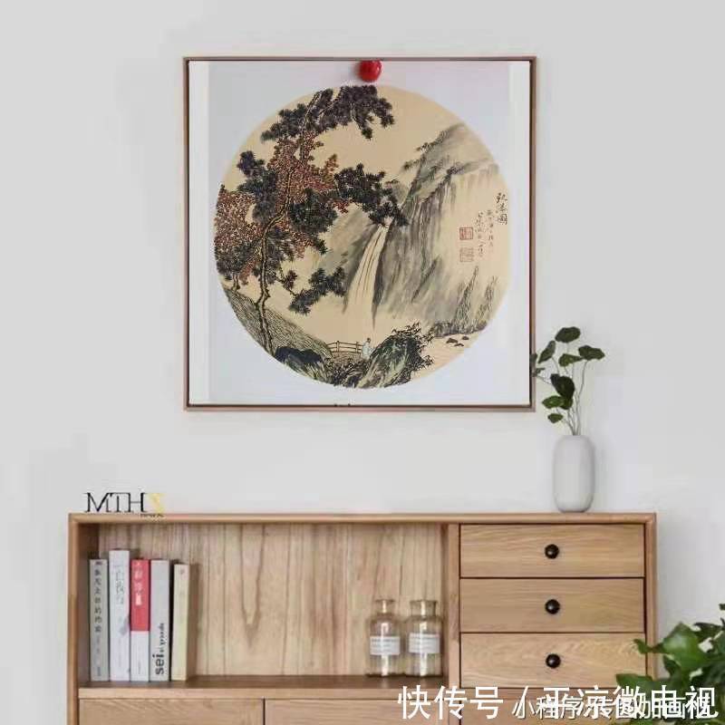 刘雪琴女士山水画深得陈泊清老师手授口传之下进步很快