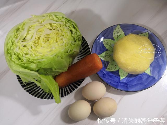 面片|早餐这样做，有菜有蛋有主食，营养多味道香，一上午都不饿