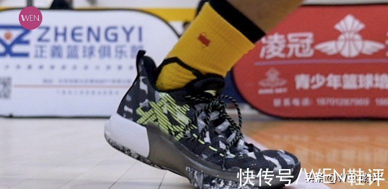 后跟 有火影联名才二百,透气耐磨的进击3能成为实战好鞋么?