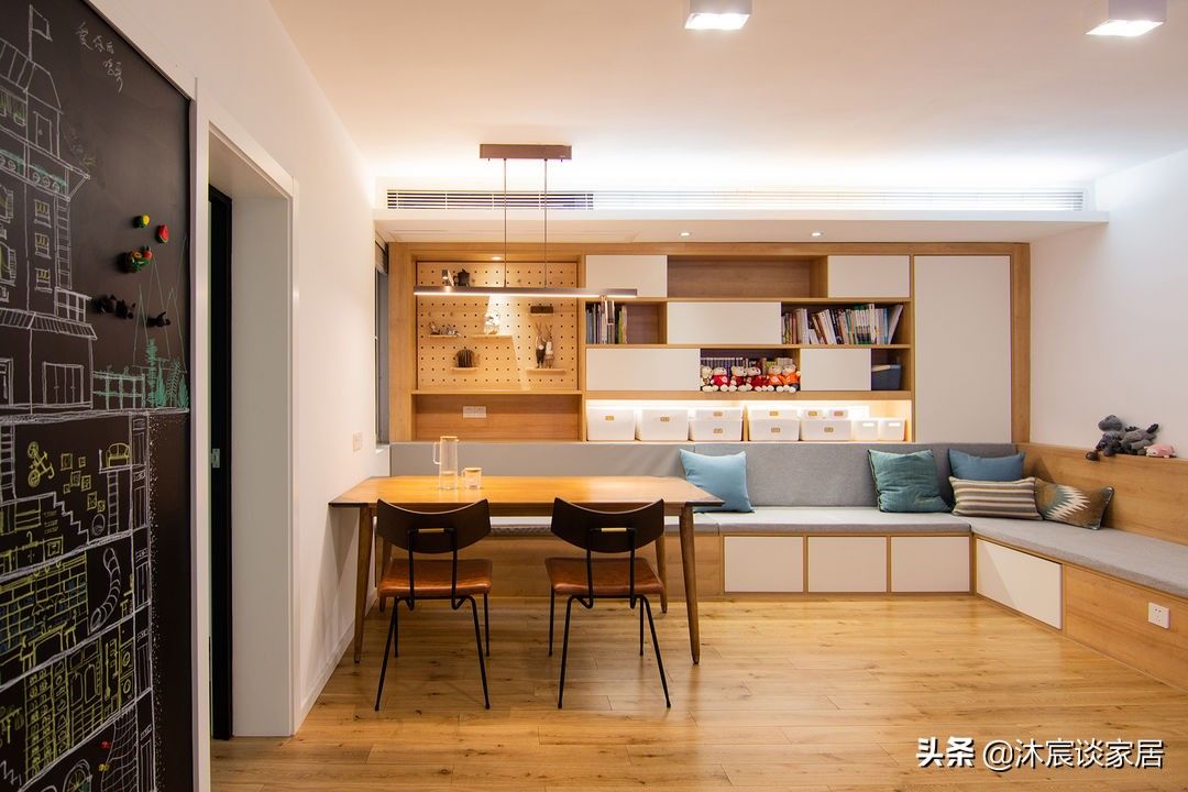 客餐厅|她家改造实在太牛了，光玄关就让人服气，的确是小户型装修的样本