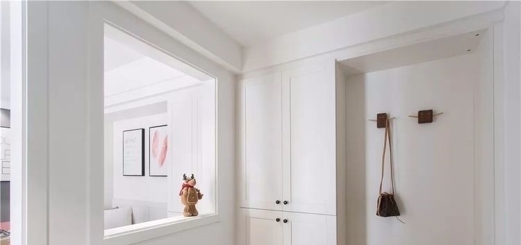 小灵儿|玄关鞋柜+衣柜的3种组合设计,家里不装真的好可惜