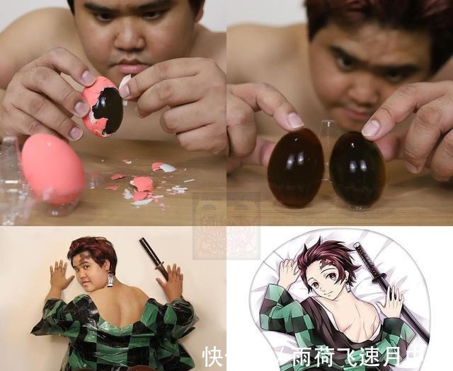 小胖|泰国小胖低配版cosplay，人家一分钱不花，cos了一个LV的包