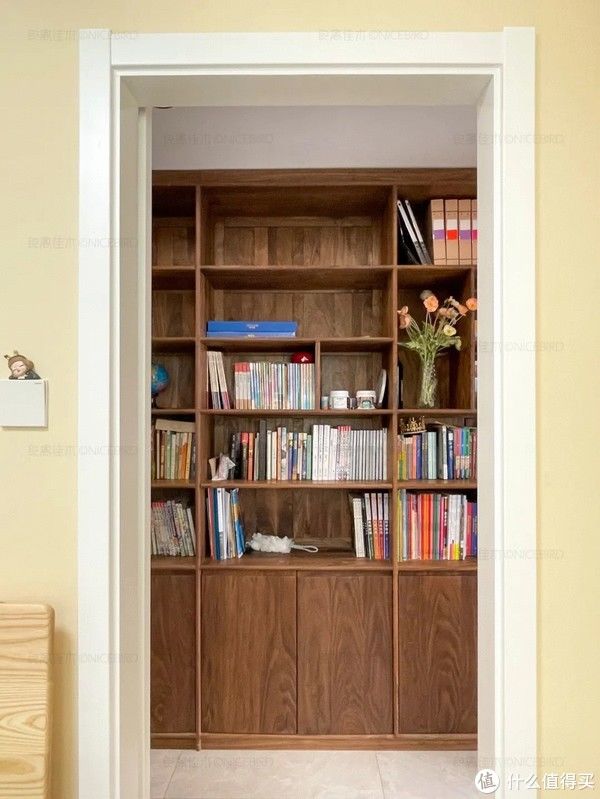 衣柜|帝都学区房里套学区，一面书墙拯救鸡肋走廊，沉浸空间让孩子爱上阅读