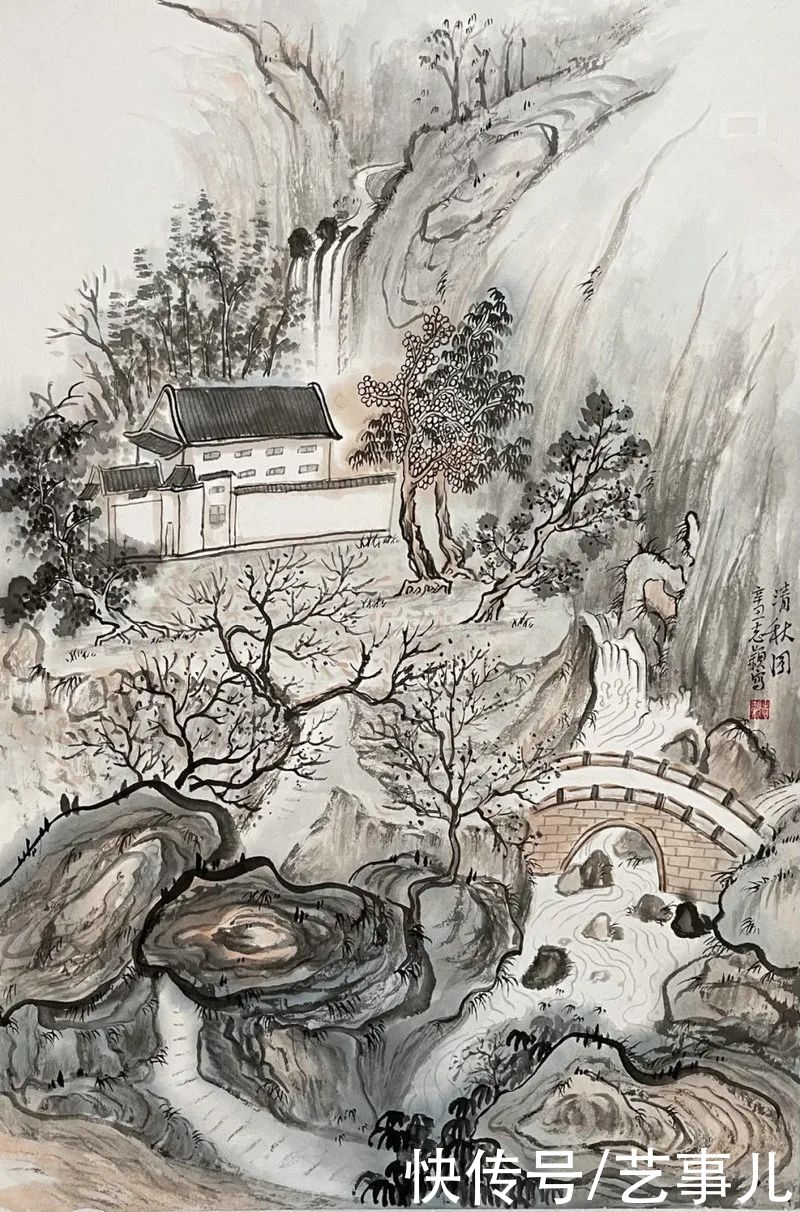 汤莉|天津美术学院首届“水墨为上”山水画高研班教学回顾