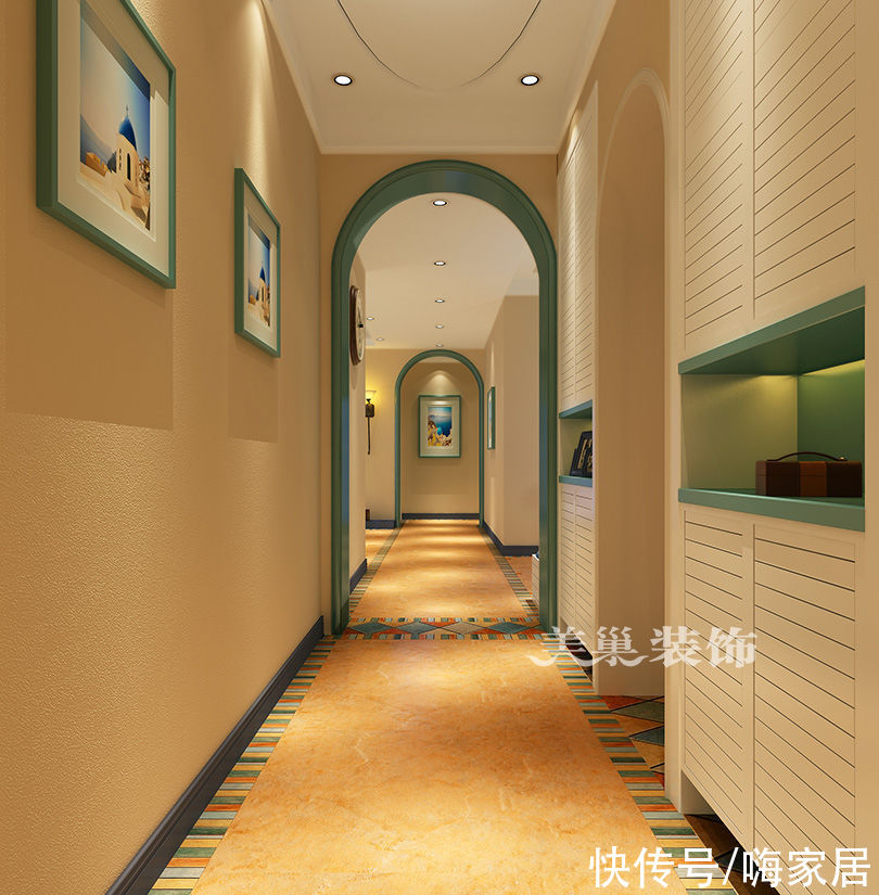 风格|142㎡地中海风格4室2厅，气质出众的舒适美家