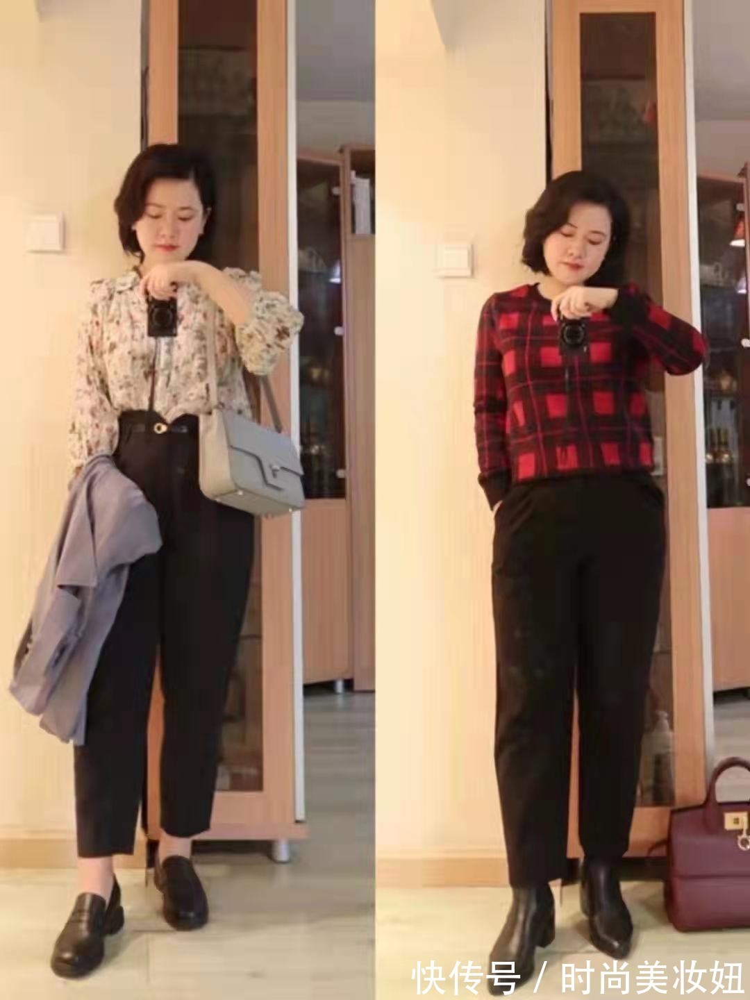 老气|这才是微胖女人日常穿搭,高级不做作,40、50岁这样穿超有气质