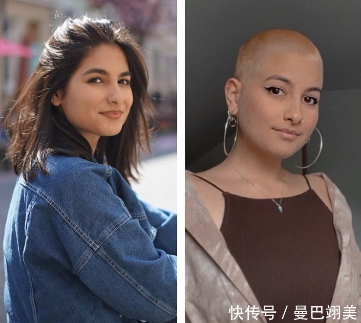 美女|18位美女换发型真大胆,直接剪成小寸头,变化真不小