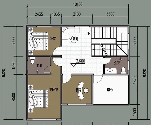 气派|盖房子要有“样”,有面子,要省钱,这套10米面宽二层别墅做到了