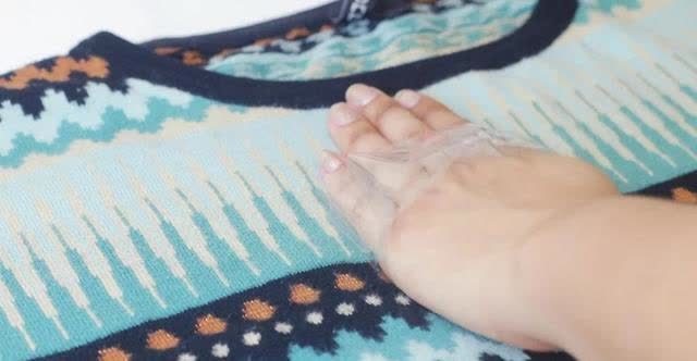 教你3招，去除衣服上的小毛球，简单有效屡试不爽