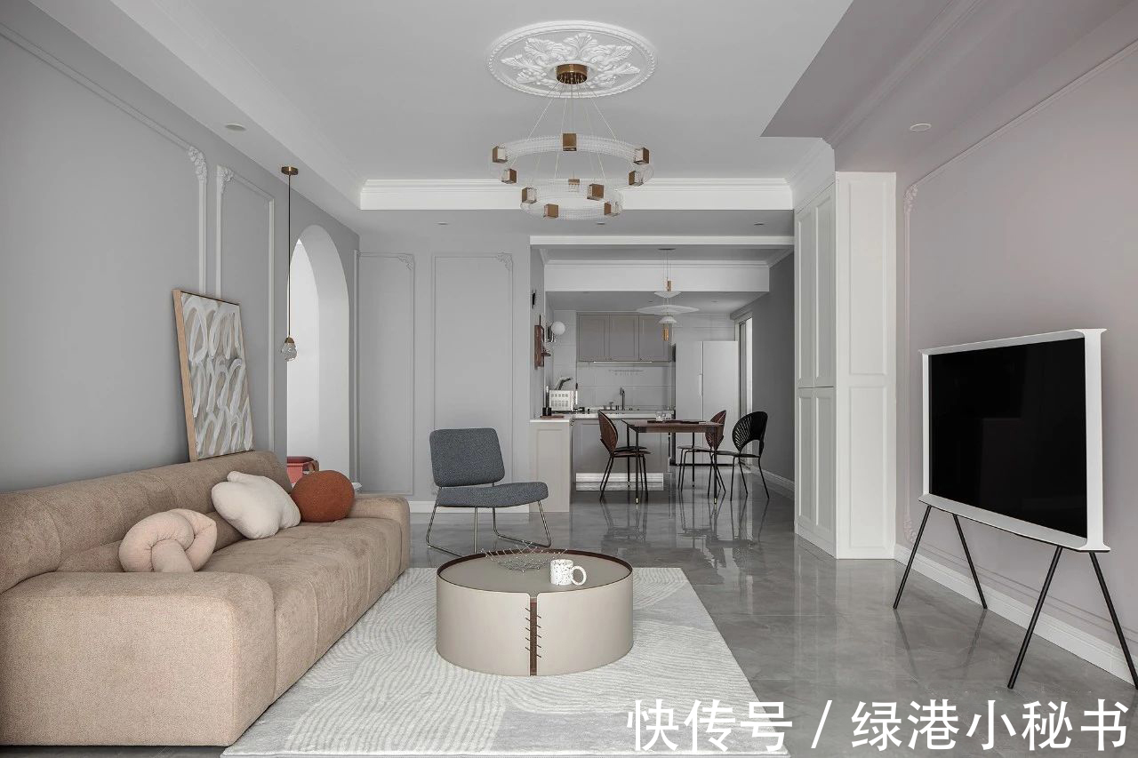 小花砖|装修案例欣赏：浪漫法式小居室，女孩子的梦想！