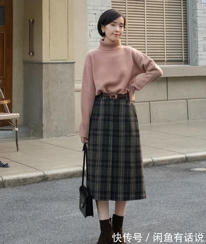 高领|认真过冬离不开的“高领打底衫”，想穿出高级感，可没那么简单