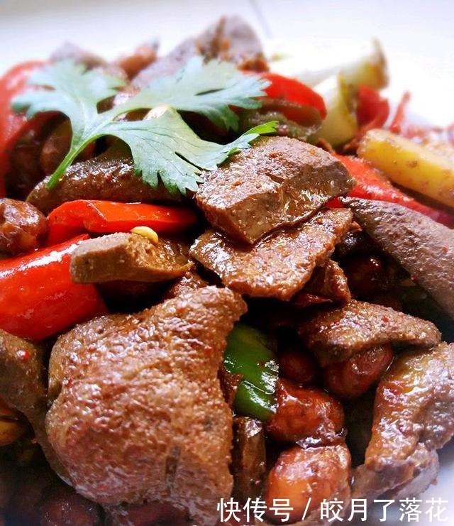 下锅|在家炒猪肝,可不要洗碗直接就下锅了,里面寄生虫,病菌处理不净