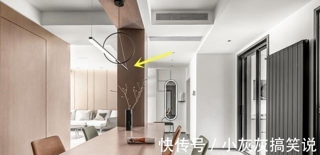 妙笔生花|装修就怕遇到承重柱，没想到设计师一出手，妙笔生花，鸡肋也好用