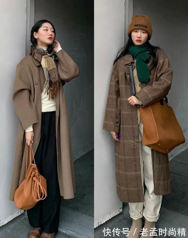 穿搭|冬季潮流复古的ins穿搭,时尚减龄又很显气质,穿出超自信