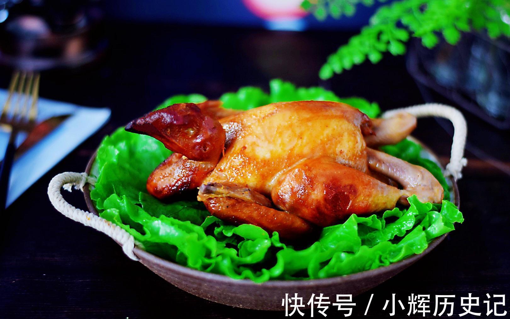 保鲜袋儿|奥尔良烤全鸡,香酥美味,干净健康