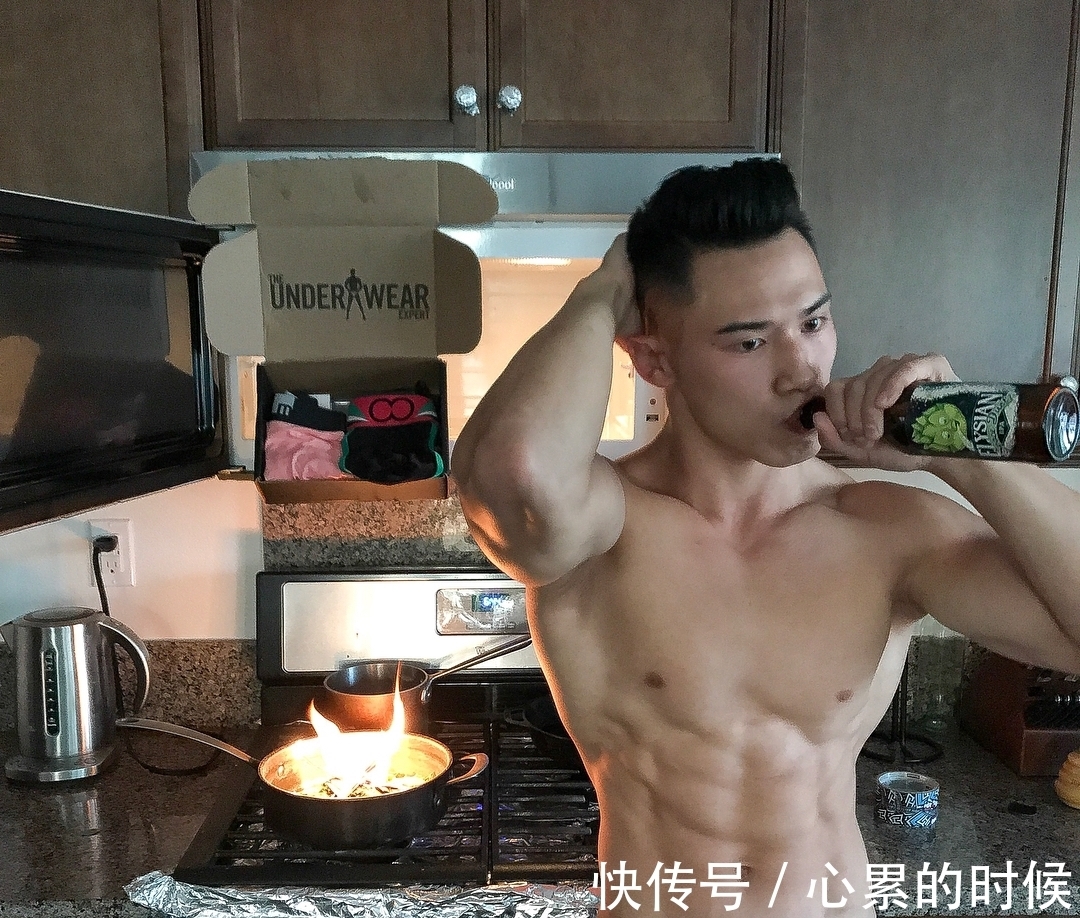 人鱼|筋肉型男的蜕变:性感的人鱼线和刀刻般的腹肌,让他魅力倍增!