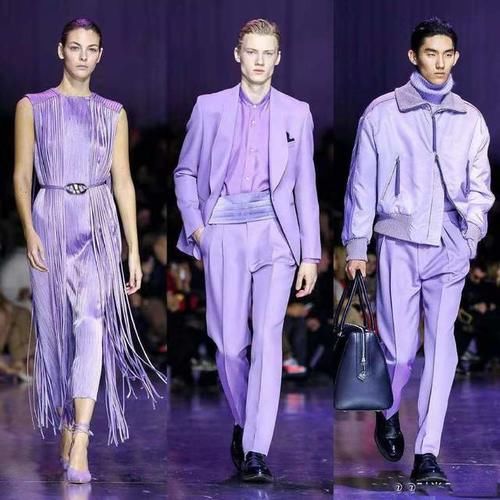 喜欢冬天穿紫色，定是个优雅浪漫的女人，若选对配色会更有气质