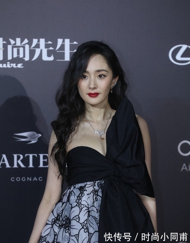 礼服|怪不得杨幂这么招人喜欢,穿礼服的样子很可爱,少女感很足