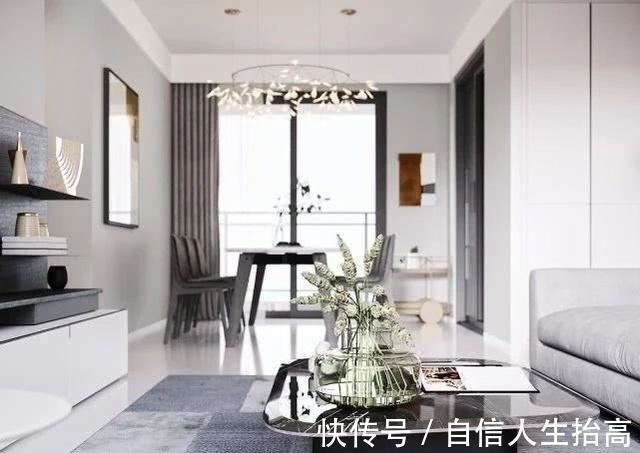 简约风格|现代简约风格三居室,时尚轻奢,适合一家四口的小家