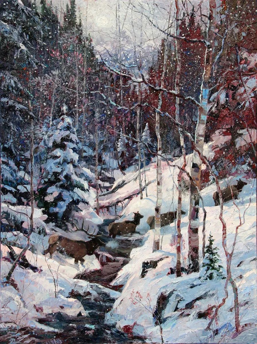 robert|这组小色块油画,色彩生动,美得令人目不暇接