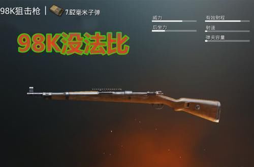 武器|有这一把狙，98K没法比，M24差点意思，完胜AWM却没人用它