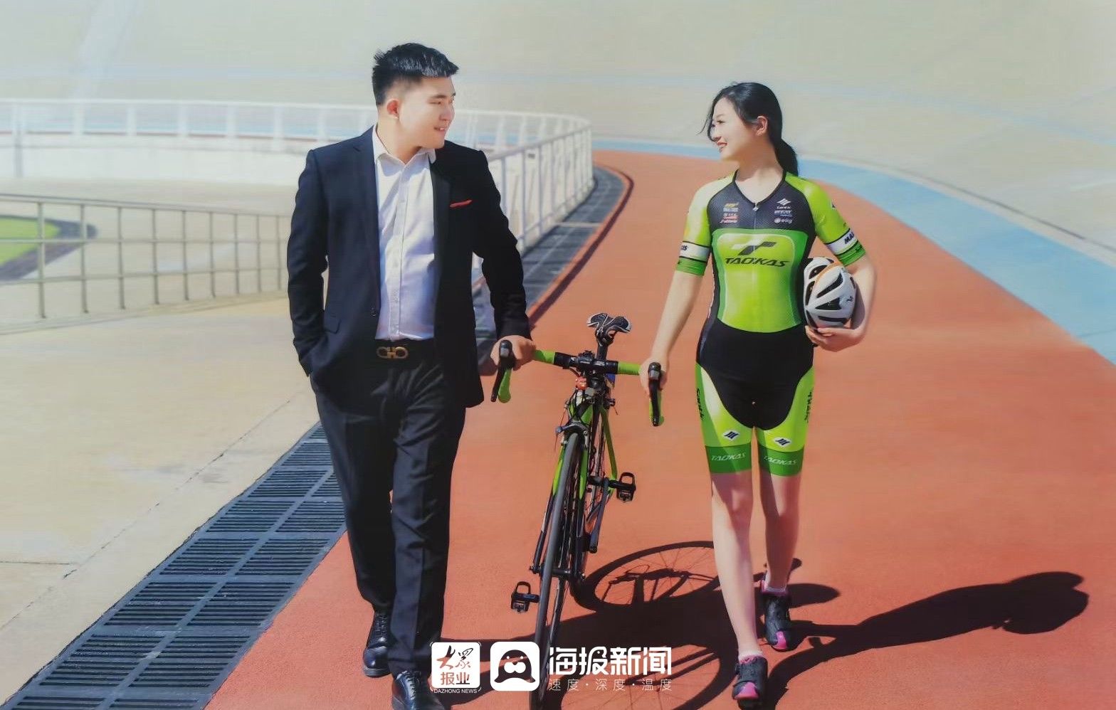 秋叶冬雪|日照这个新娘超帅 创意婚纱照太有爱了!