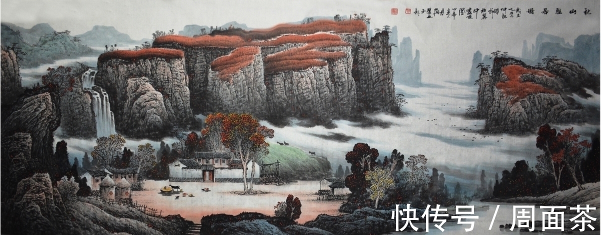 中国画&张月岗：画风神秘幽远，作品荣获国内各大奖项被争相收藏