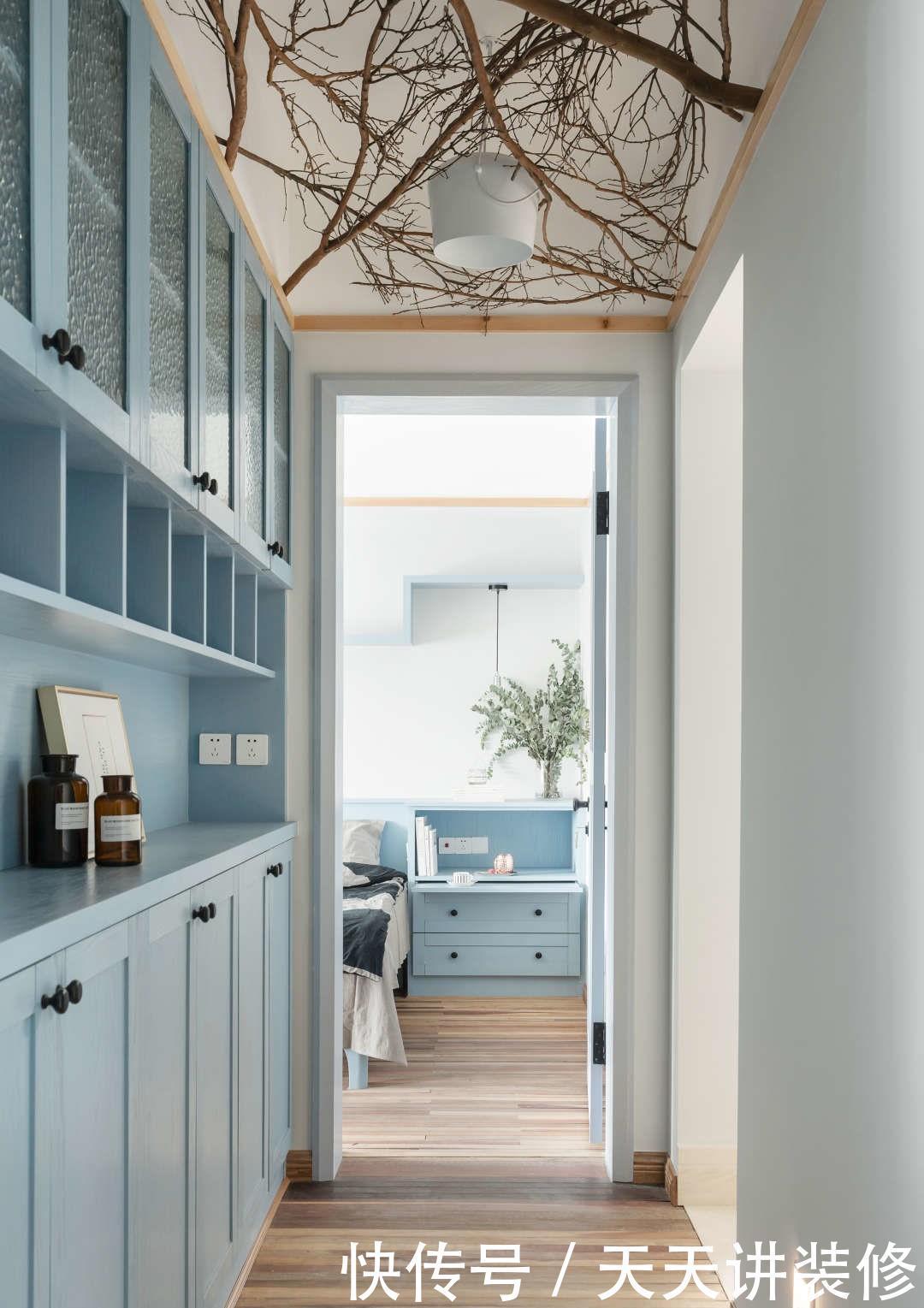 房屋|72平的小户型,清新亮丽的北欧风,从进门就开始与众不同