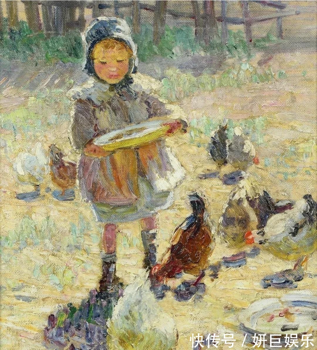 会员!20世纪英国最伟大的女画家之一多萝西娅·夏普油画作品欣赏