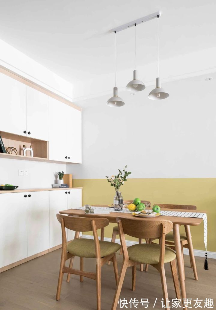 北欧风|92平方北欧风装修,甜甜的糖果般配色,轻松明亮