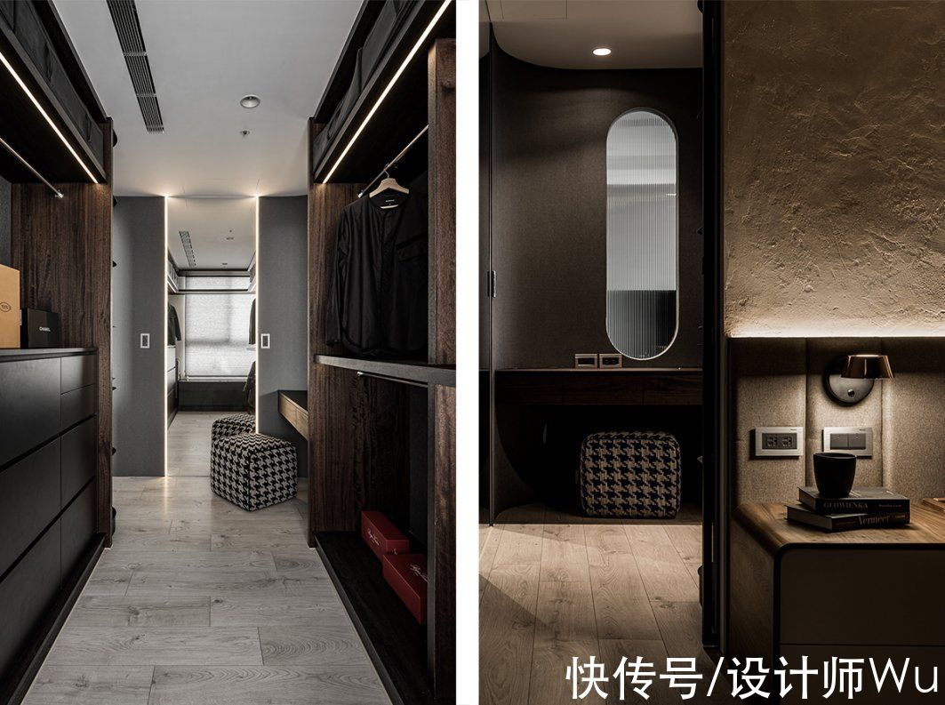 餐厨|深圳115㎡现代岩灰居所，凝合生活与光阴的挥洒笔触