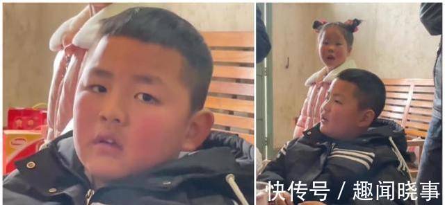 小男孩|来拜年的亲戚竟然是自己老师,小男孩表情亮了:突然吃啥都不香了