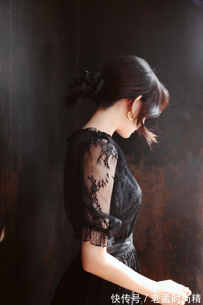 淑女|这条裙子也太仙了吧,无论年龄大小,都能展现出浪漫温柔的淑女感