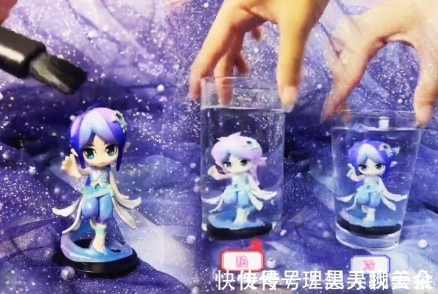 孔雀|叶罗丽手办，水王子发色随温度改变，孔雀C位登场，就差黑化孔雀